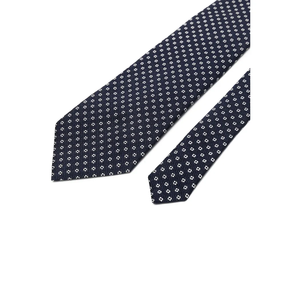 Saint Laurent All-Over Patterned Tie