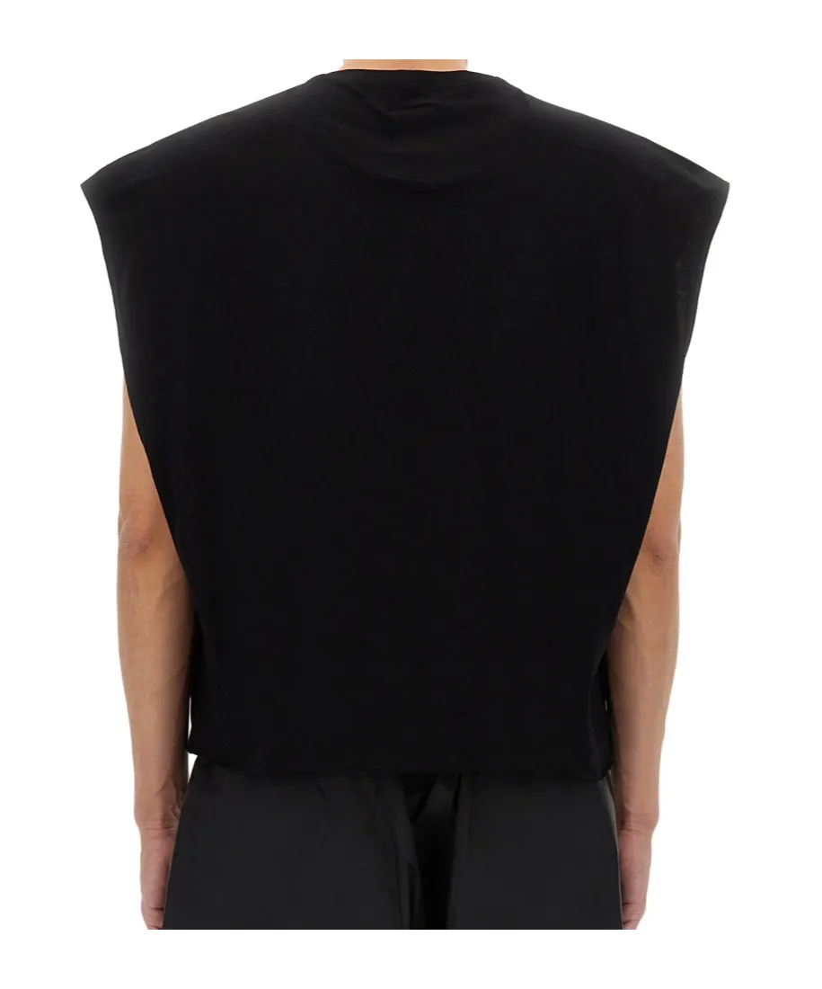 Rick Owens X Champion Logo Detailed T-Shirt