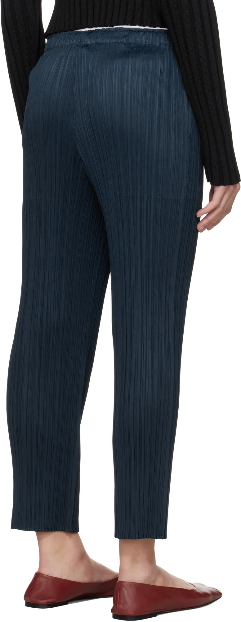 Elastic Waist Casual Pants