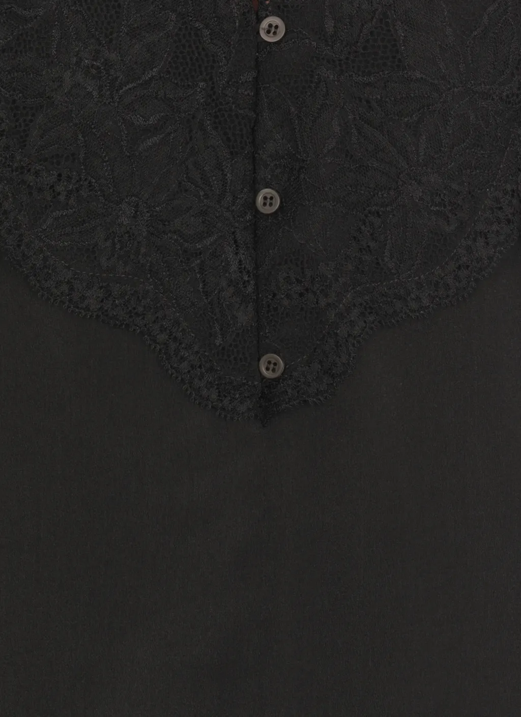 Dries Van Noten Lace Detailed Top