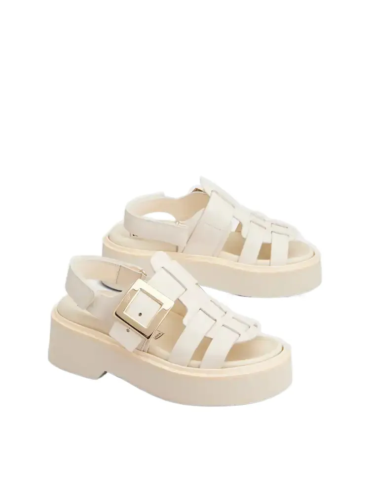 Viv' Rangers Sandals In Leather