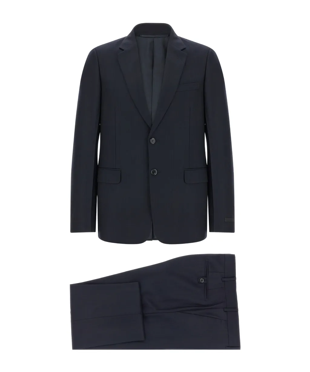 Prada Pinstriped Single-Breasted Suit