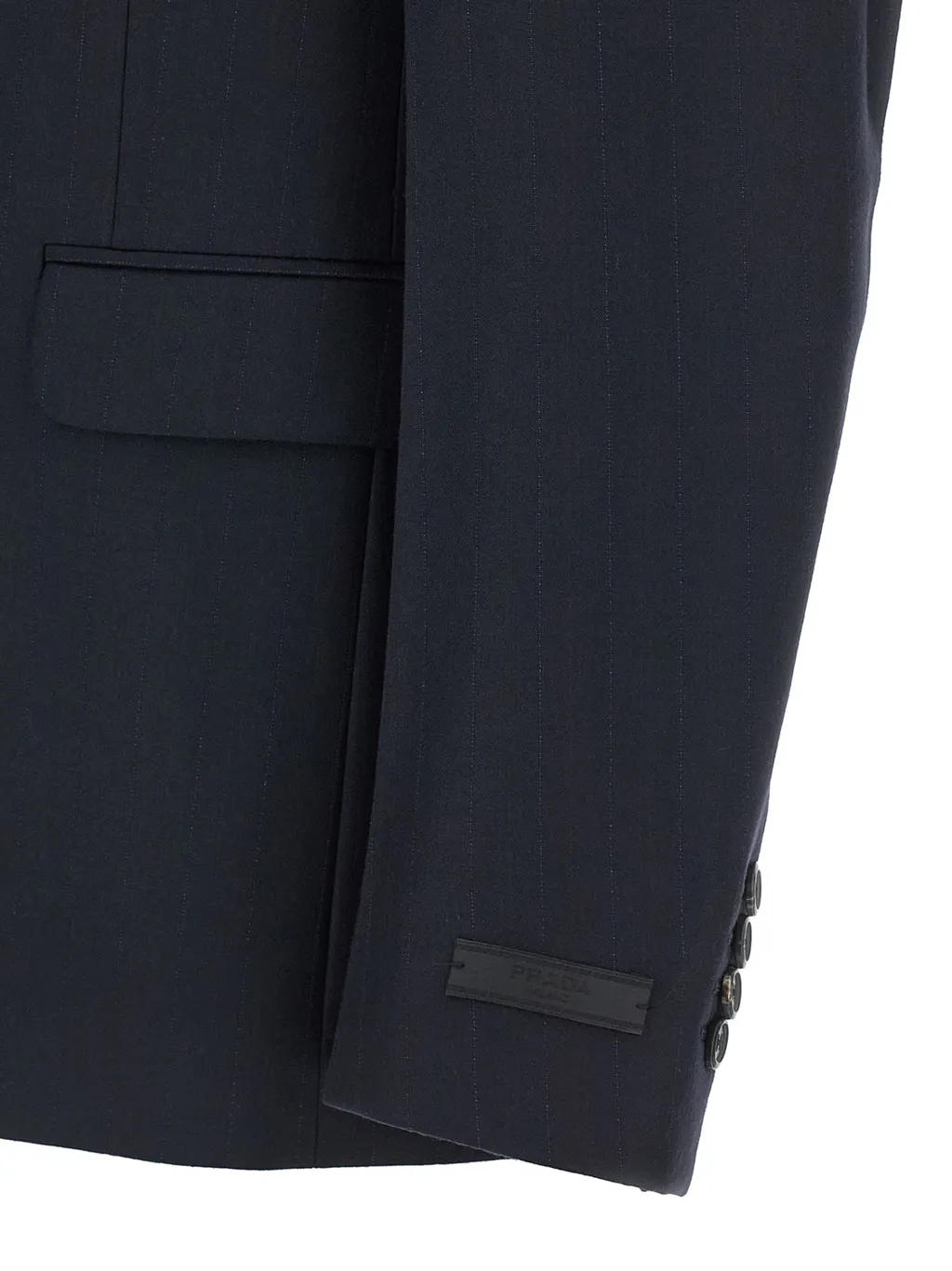 Prada Pinstriped Single-Breasted Suit