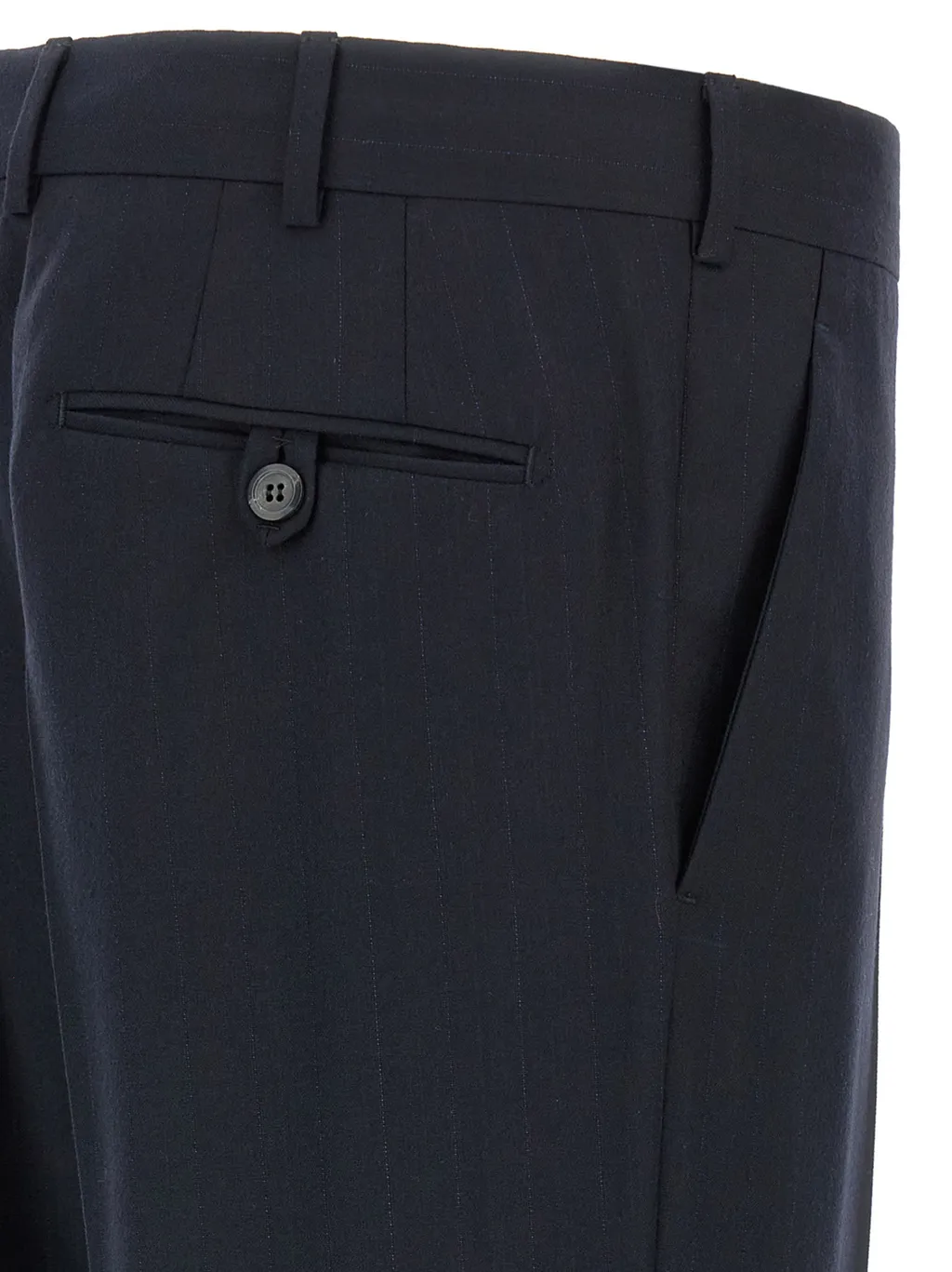 Prada Pinstriped Single-Breasted Suit