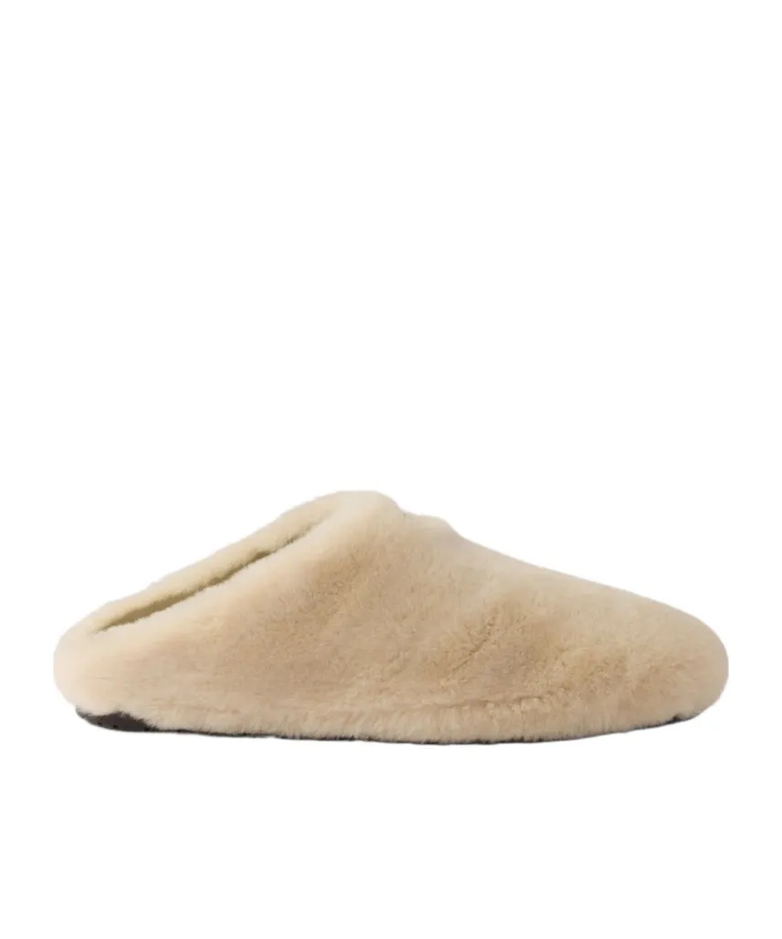 Prada Triangle-Logo Mules