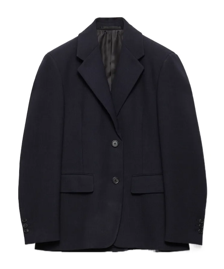 Prada Single-Breasted Tailored Blazer