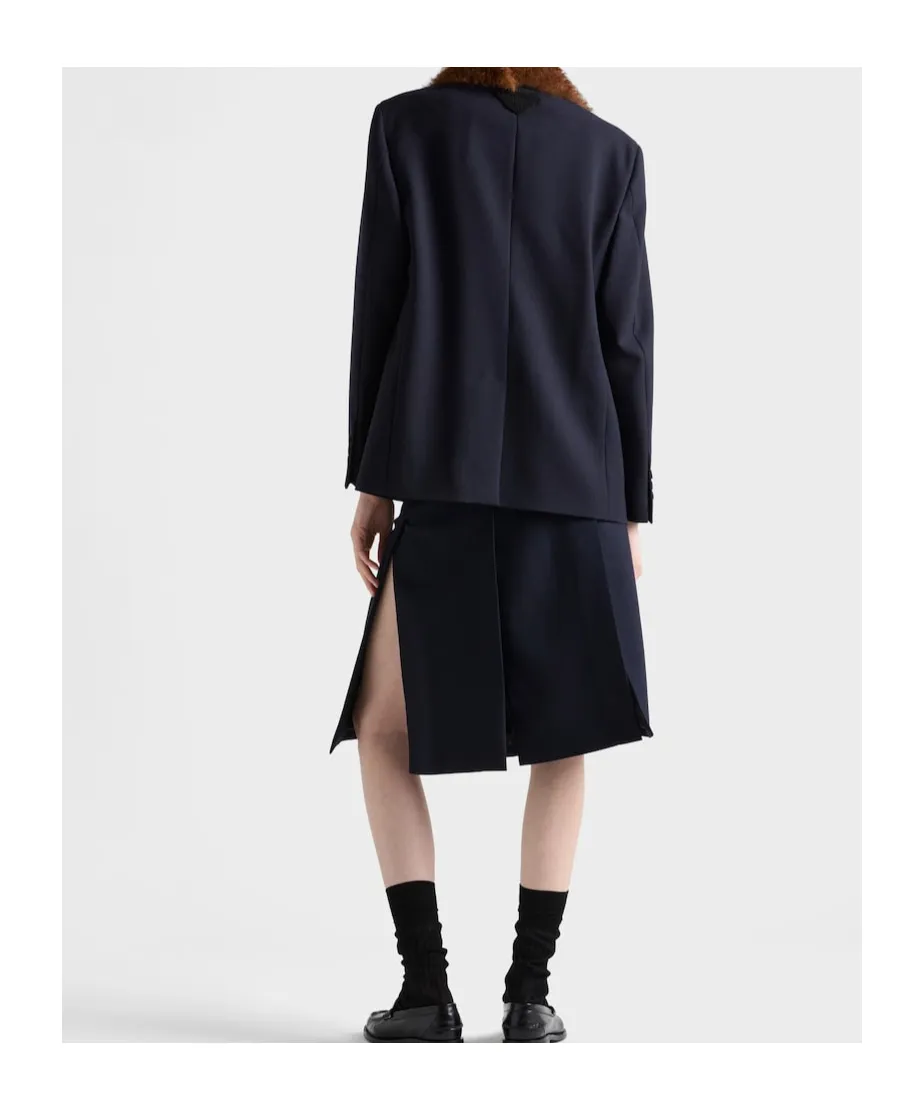 Prada Single-Breasted Tailored Blazer