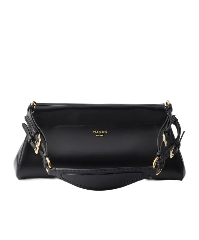 Prada EnchaÎNé Medium Leather Bag