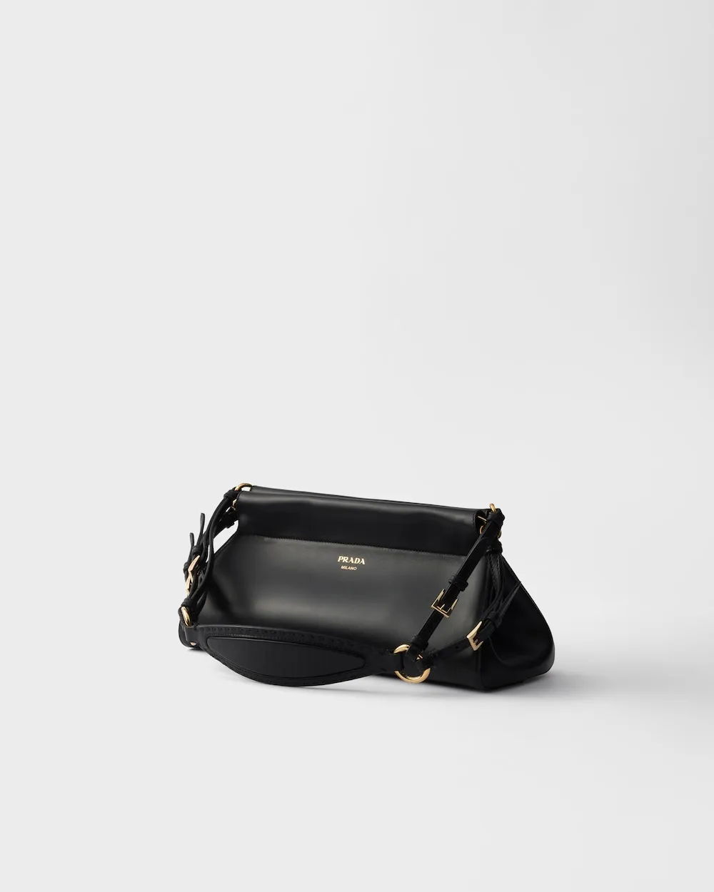 Prada EnchaÎNé Medium Leather Bag