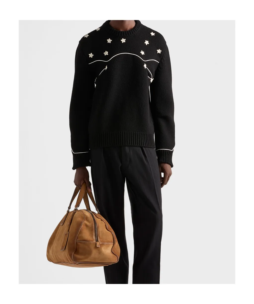 Prada Long-Sleeved Crewneck Jumper