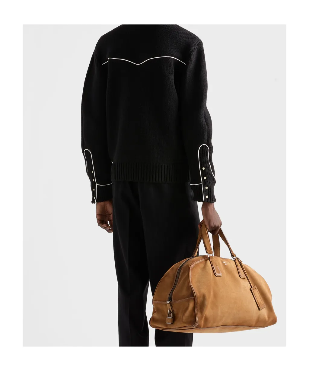 Prada Long-Sleeved Crewneck Jumper
