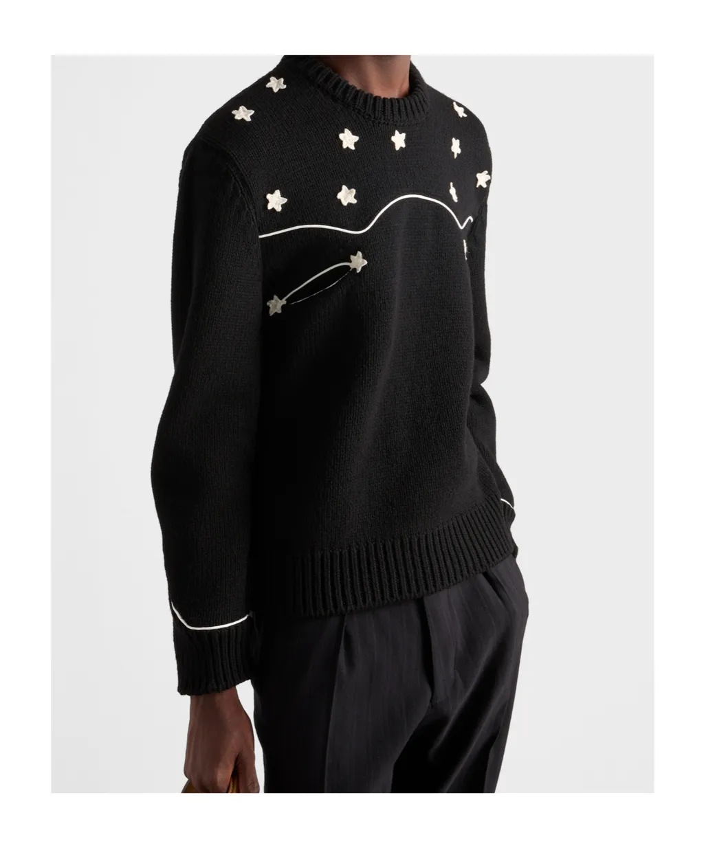 Prada Long-Sleeved Crewneck Jumper