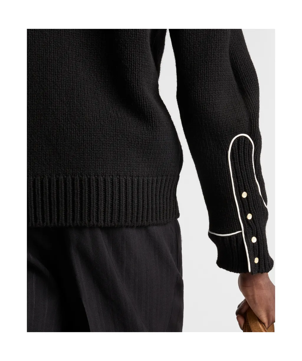 Prada Long-Sleeved Crewneck Jumper