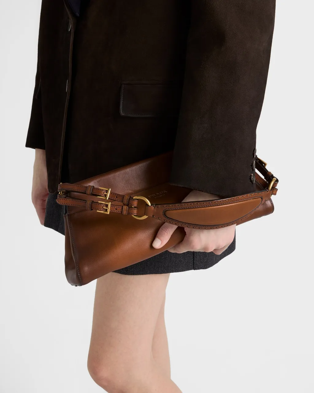 Prada EnchaÎNé Medium Shoulder Bag