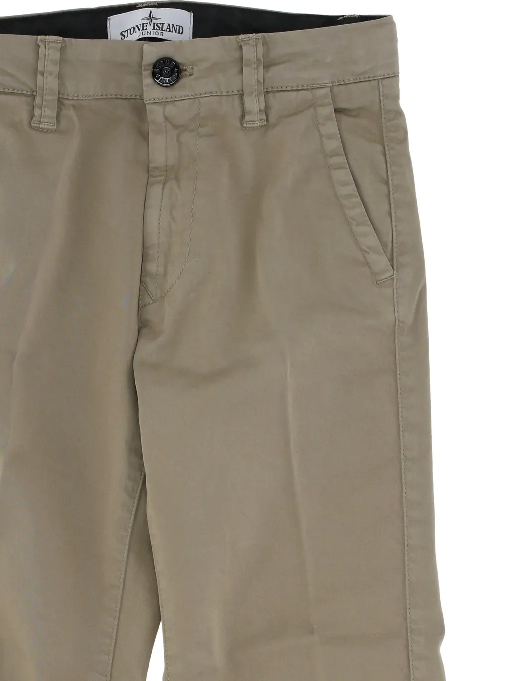 Stone Island Junior Straight Leg Pants