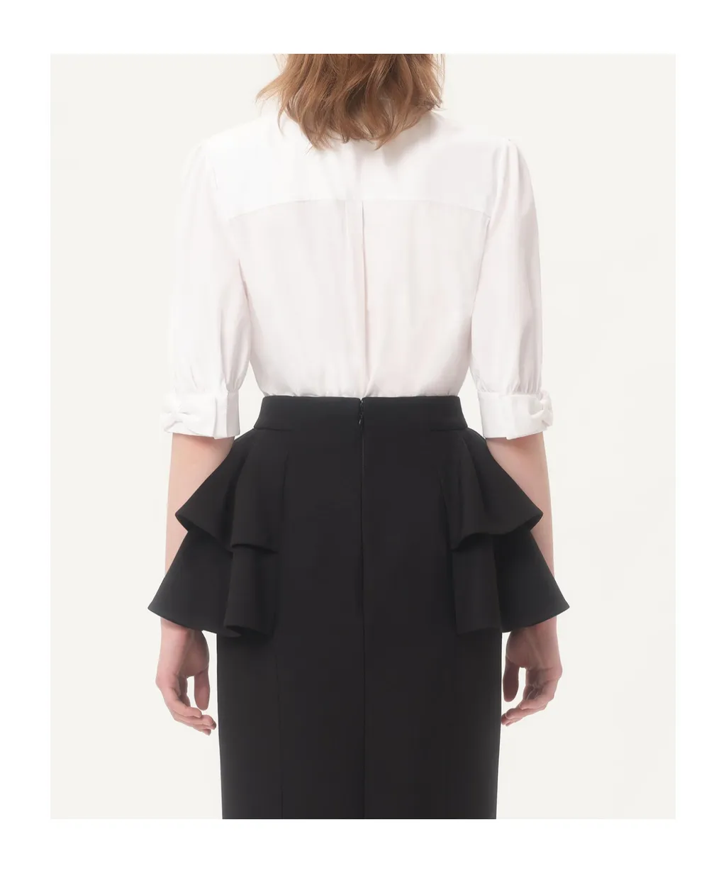 Valentino Garavani Pointed-Collared Buttoned Shirt