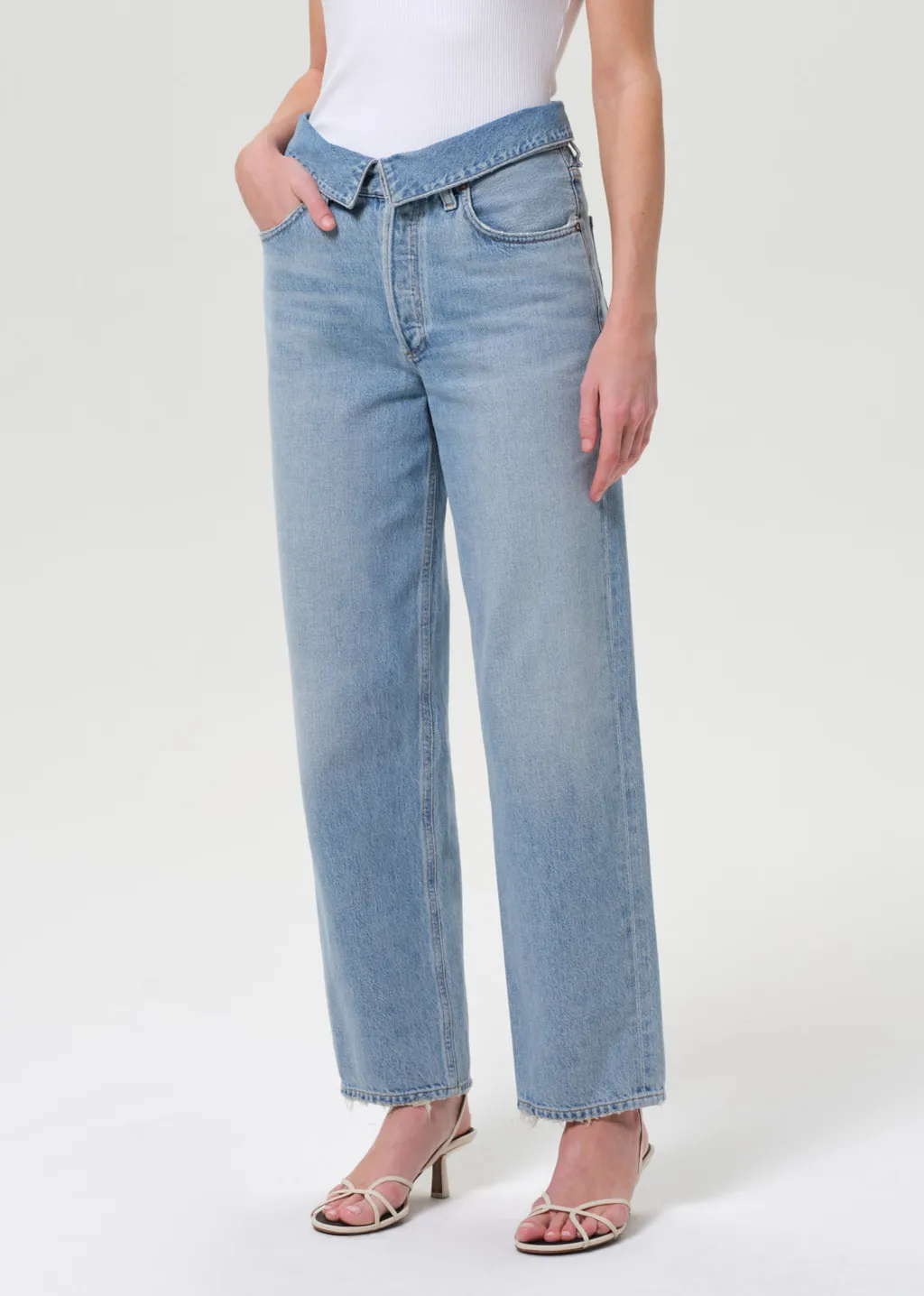 Agolde Echo Straight-Leg Jeans
