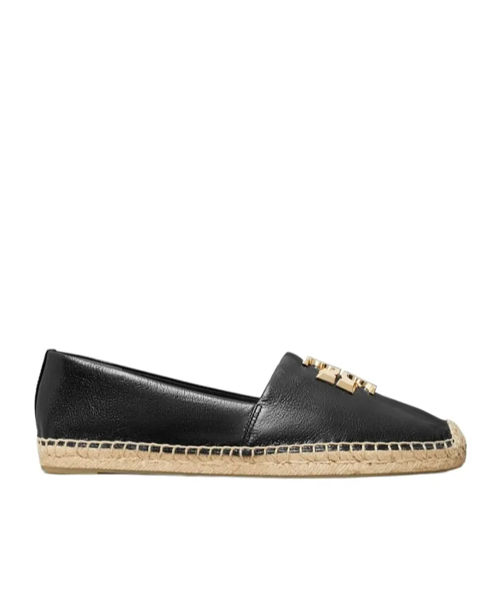 Tory Burch Eleanor Logo Plaque Espadrilles