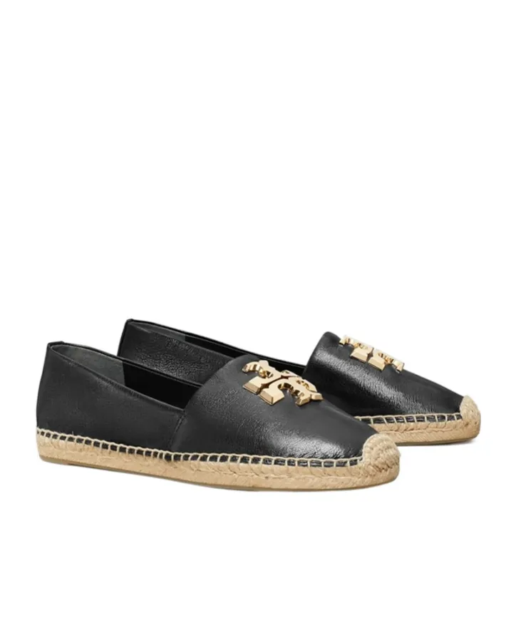 Tory Burch Eleanor Logo Plaque Espadrilles