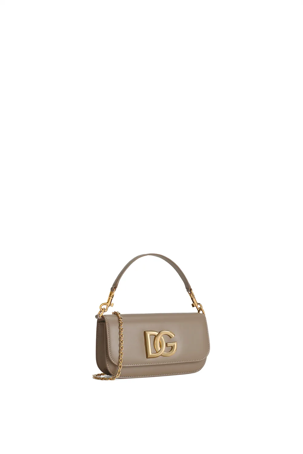 Dolce & Gabbana 3.5 Logo Plaque Small Shoulder Bag
