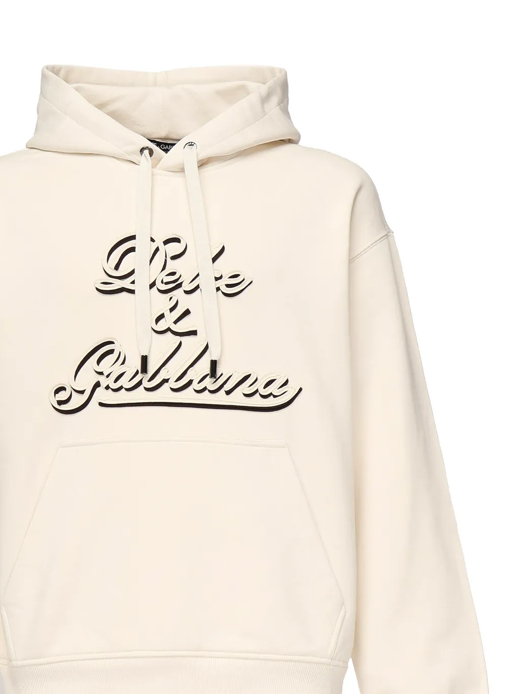 Logo-Applique Hooded Sweatshirt