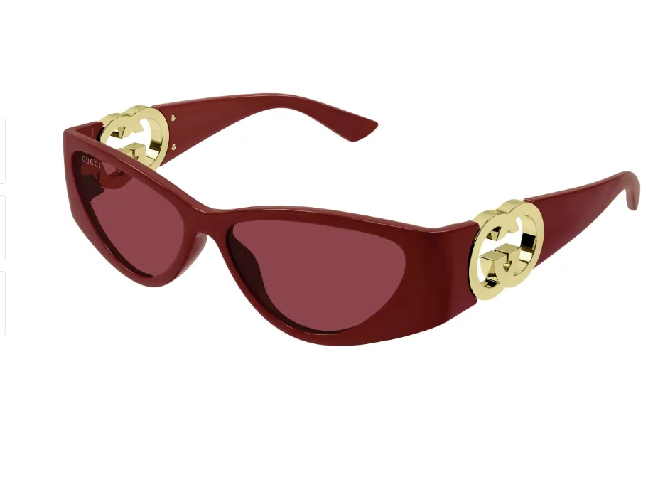 Gucci Eyewear Cat-Eye Frame Sunglasses