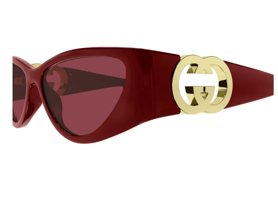 Gucci Eyewear Cat-Eye Frame Sunglasses