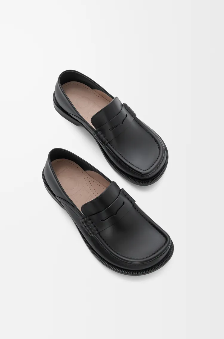 Loewe Campo Flap Back Loafers