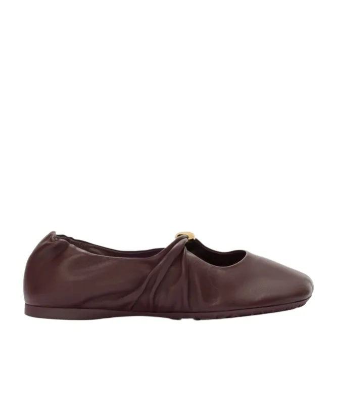 Loewe Pebble Soft Ballerina Shoes