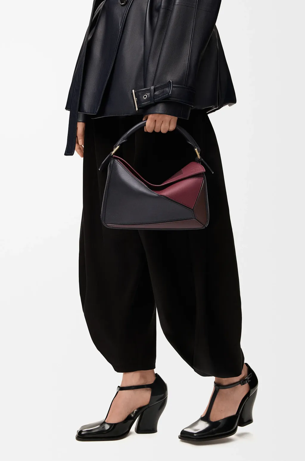 Loewe X Albers Small Puzzle Bag