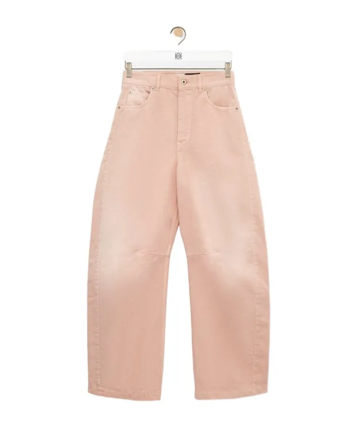 Barrel Trousers In Cotton