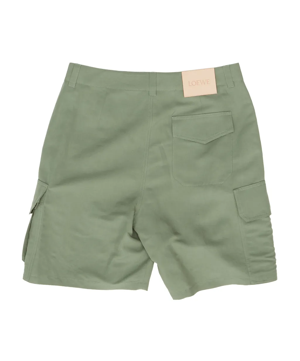 Loewe Logo Patch Cargo Shorts