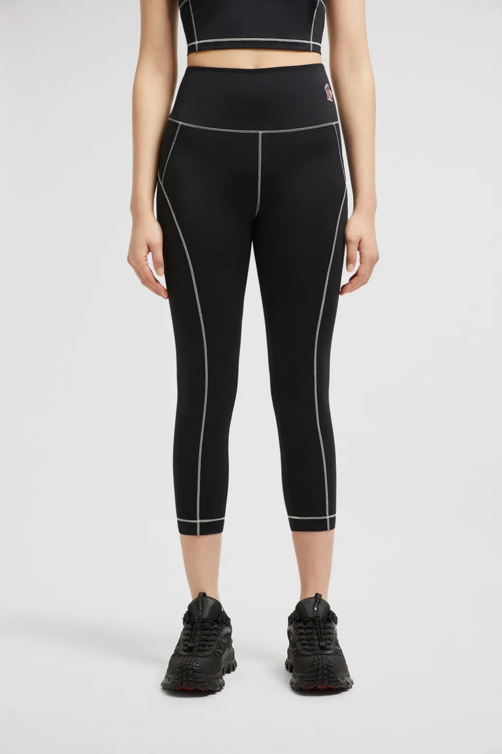 Moncler Grenoble Logo Detailed Leggings