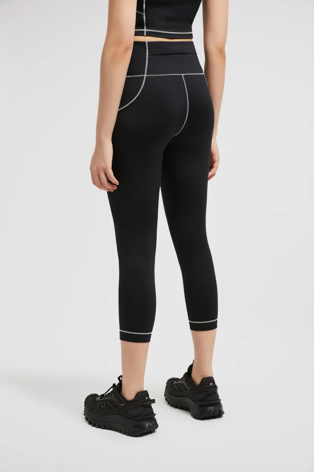 Moncler Grenoble Logo Detailed Leggings