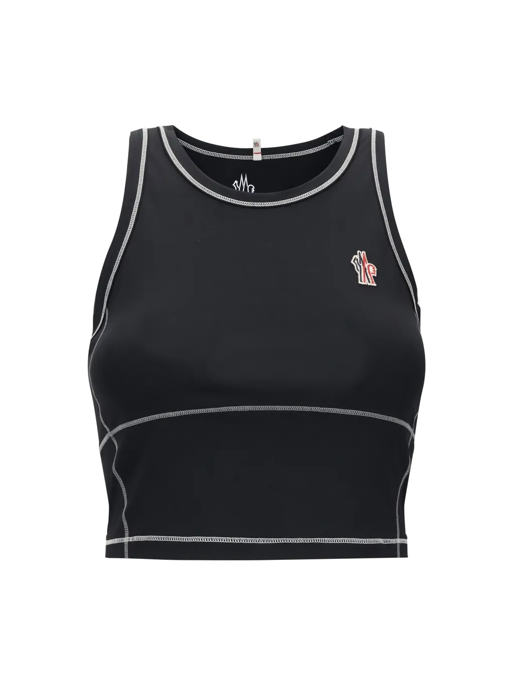 Moncler Grenoble Logo Embroidered Tank Top