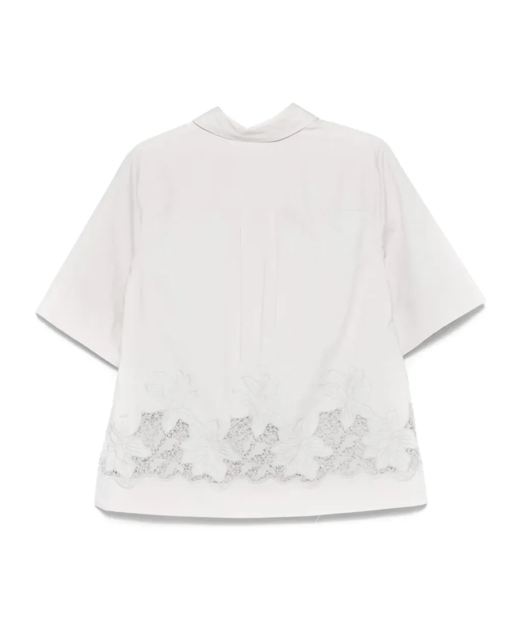 Flora-Embroidered Blouse