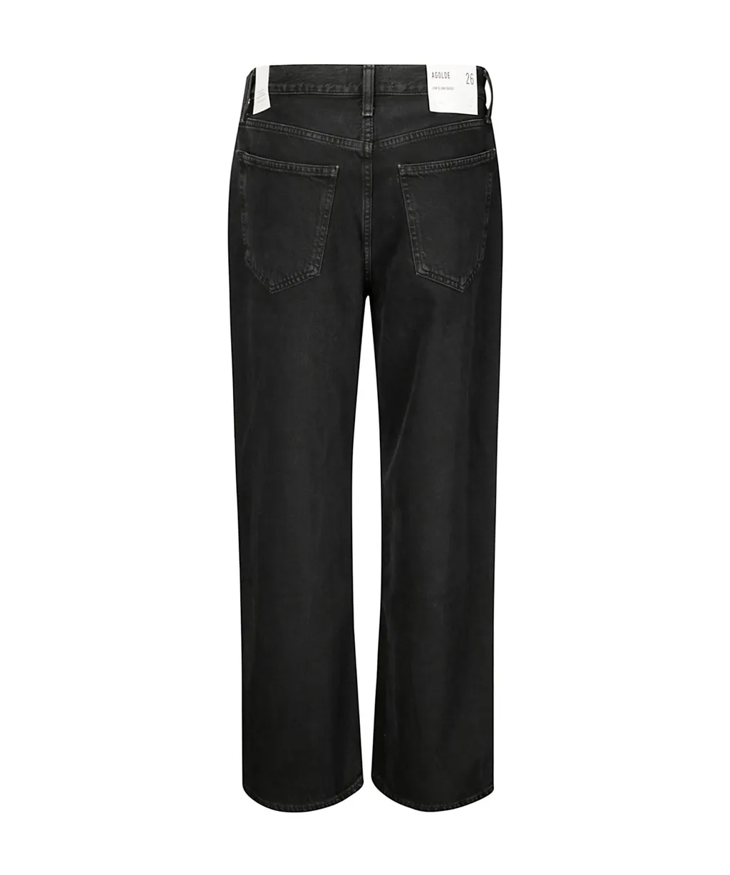 Agolde Slung Wide-Leg Jeans