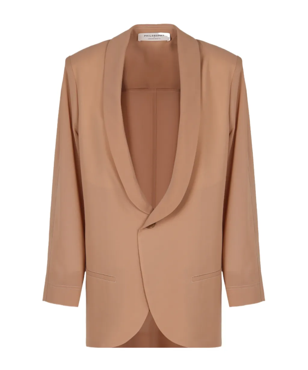 Philosophy Di Lorenzo Serafini Etamine Single Breasted Jacket