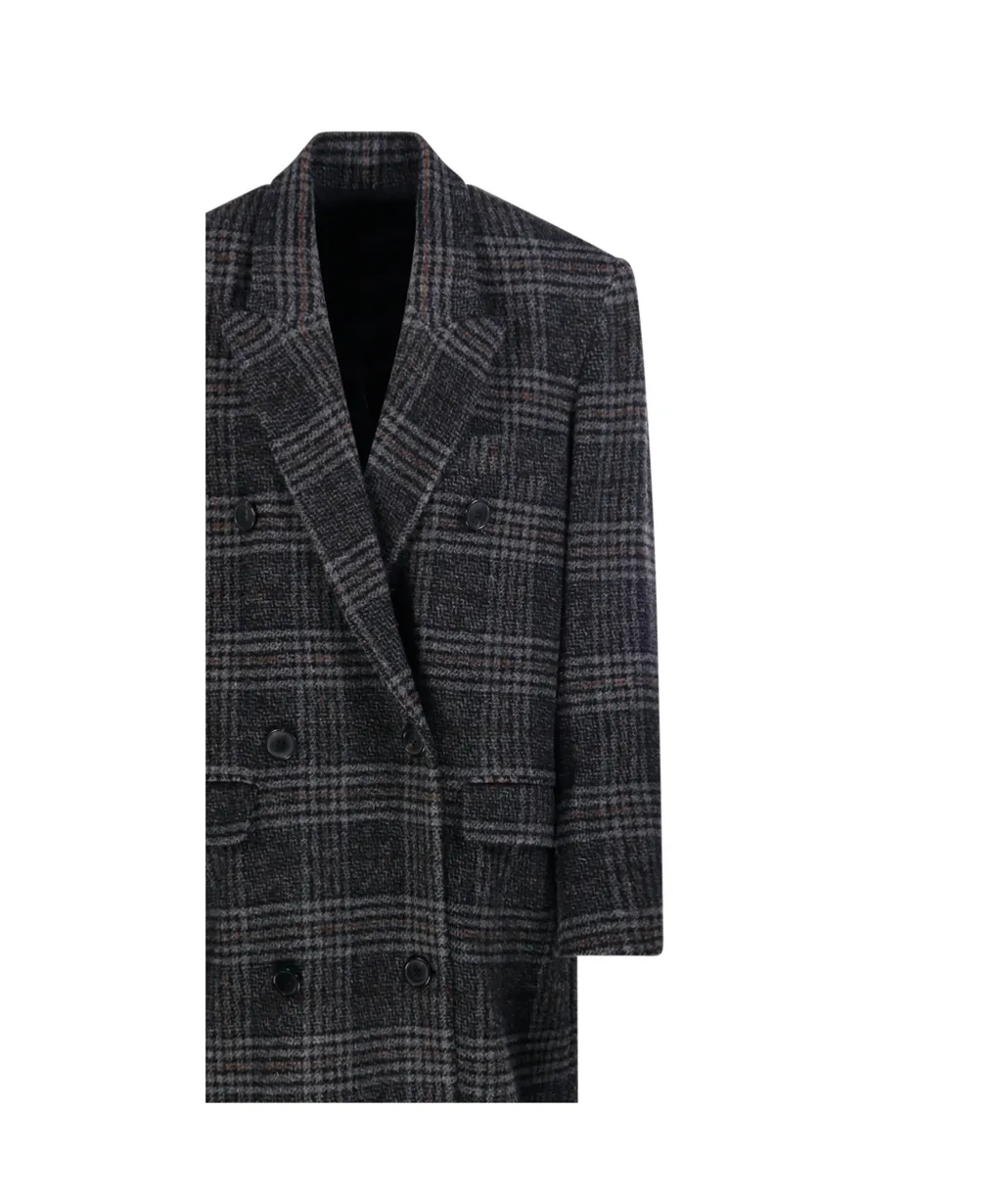 Isabel Marant ÉToile Double-Breasted Long Coat
