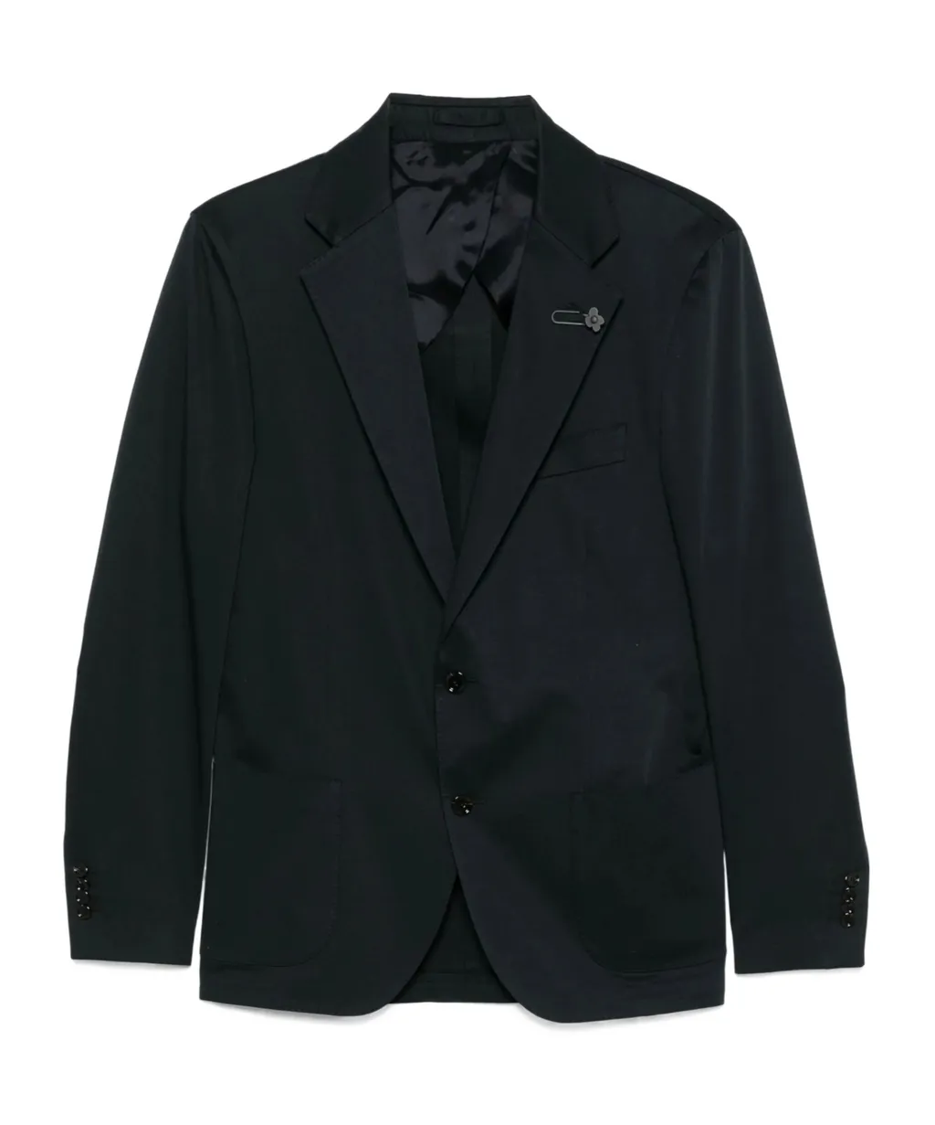 Brooch-Detail Blazer