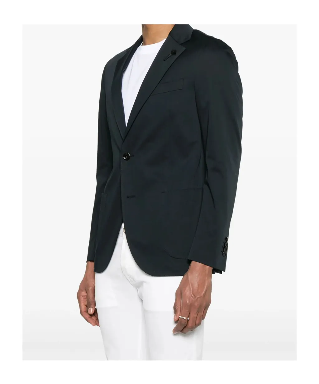 Brooch-Detail Blazer
