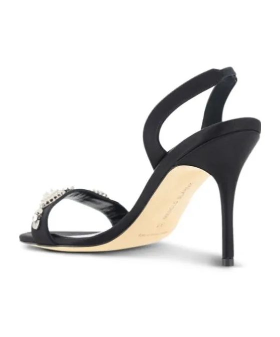 Round Toe High Heel Sandals