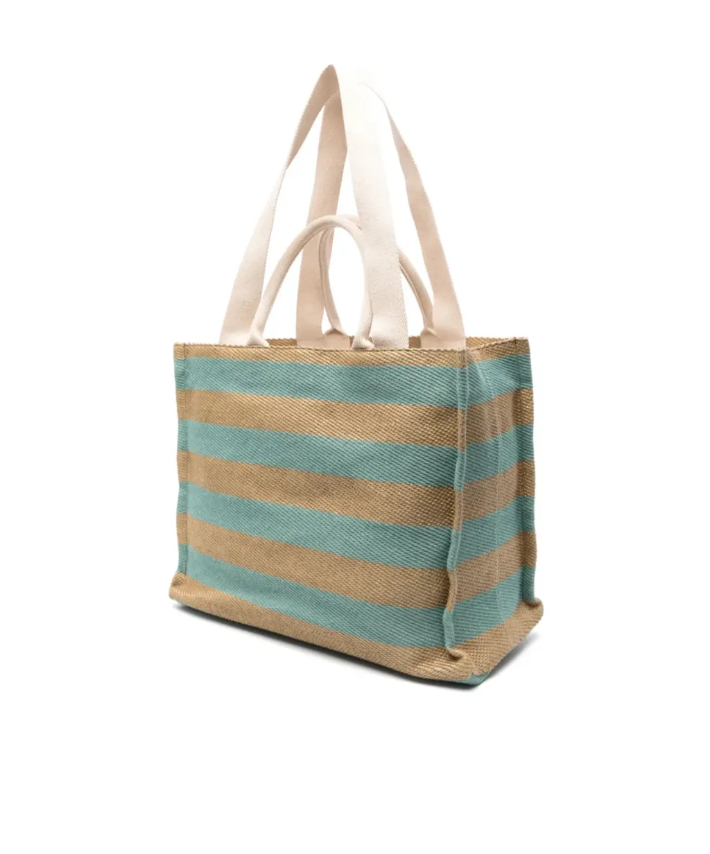 Large Basket Tote Bag