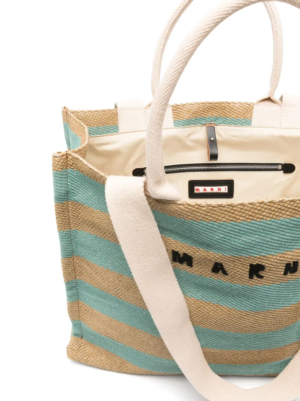 Large Basket Tote Bag