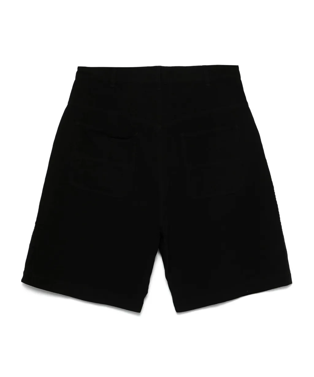 Pleated Bermuda Shorts