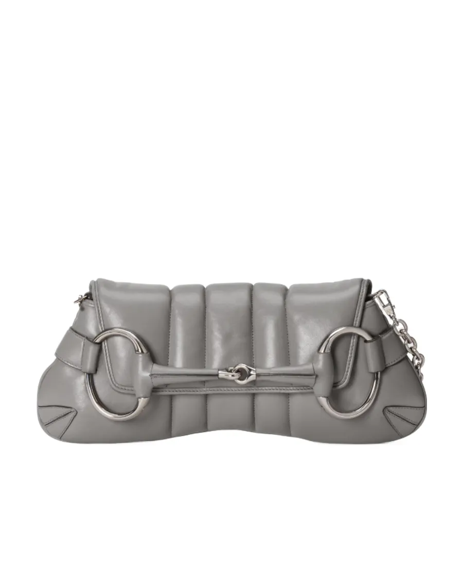 Medium Horsebit Chain Quilted Bag