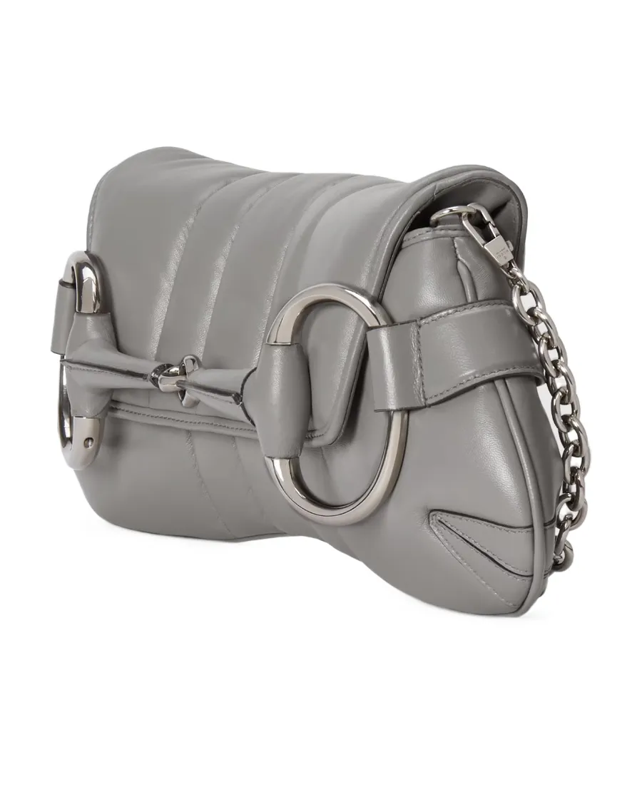 Medium Horsebit Chain Quilted Bag