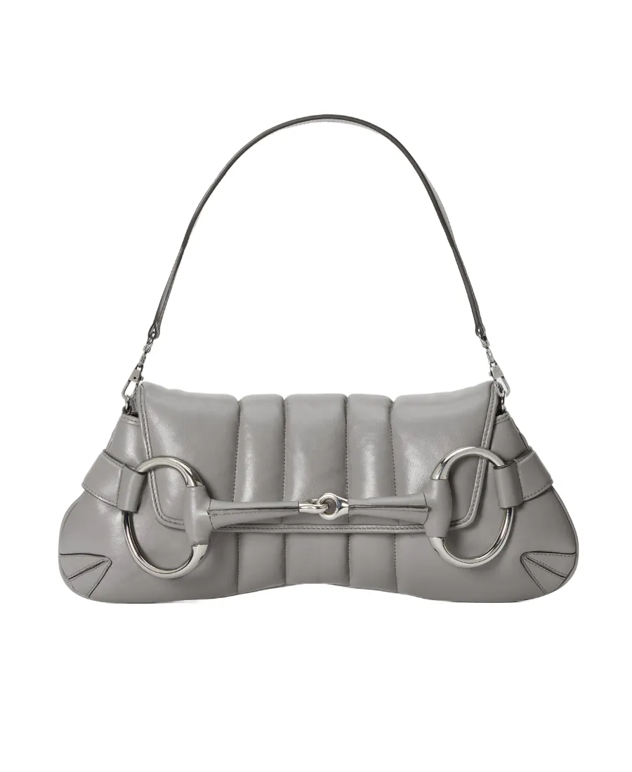 Medium Horsebit Chain Quilted Bag