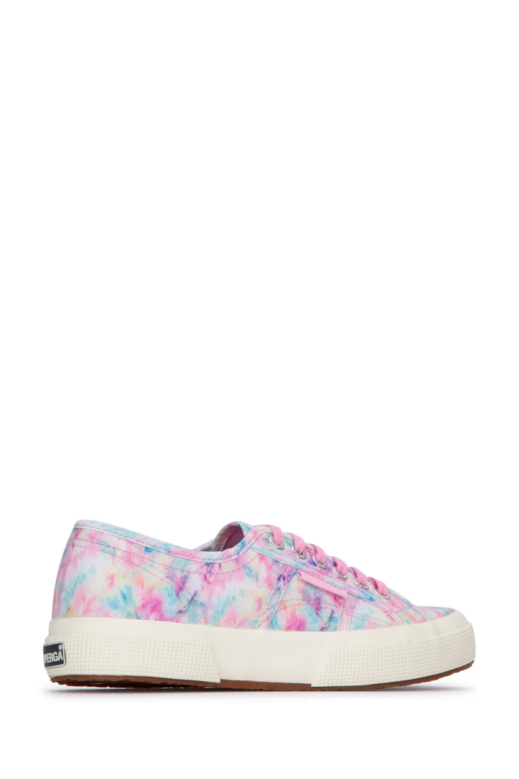Tie-Dye Logo-Tag Sneakers