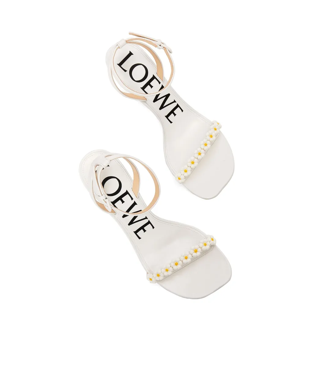 Petal Daisy High-Heeled Sandals